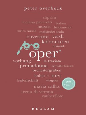 cover image of Oper. 100 Seiten
